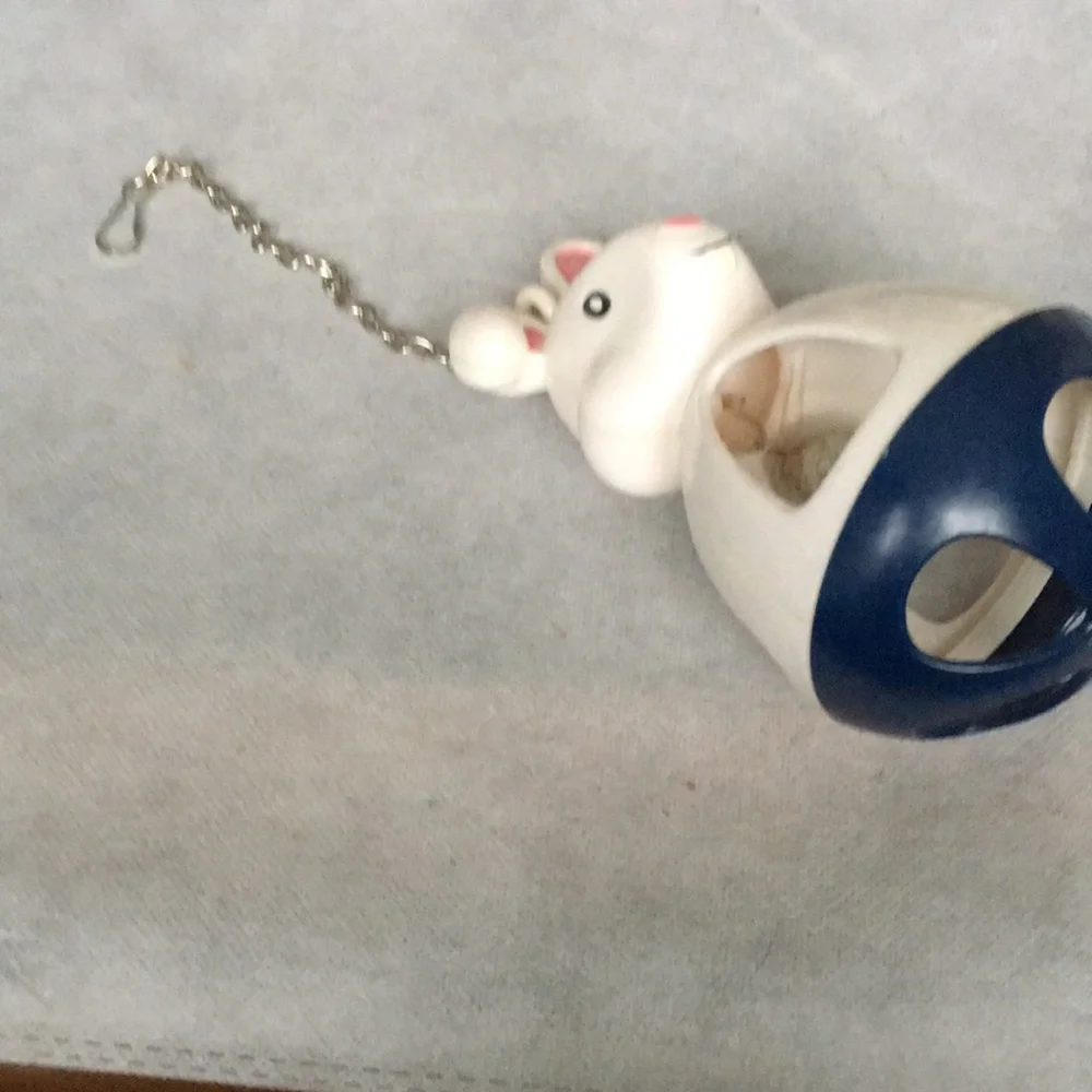 Small Animal Hanging Toy with Bell